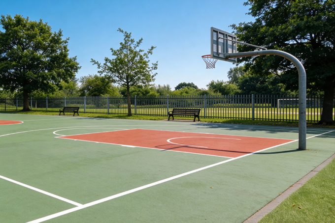 Basketball court